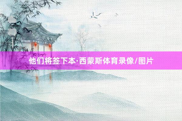 他们将签下本·西蒙斯体育录像/图片