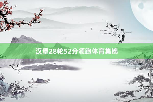 汉堡28轮52分领跑体育集锦
