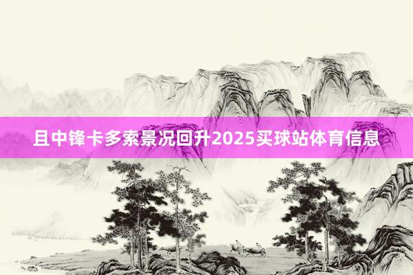 且中锋卡多索景况回升2025买球站体育信息
