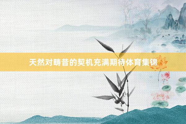 天然对畴昔的契机充满期待体育集锦